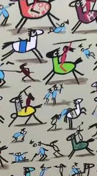 アメリカインディアン (American Indian) – バルセロナのストリートアート:Francisco de Pájaro による Art Is Trash の動画のワンシーン
