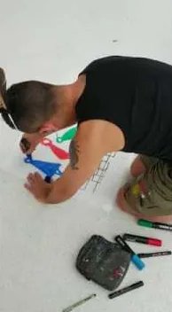 Documentaire street art BCN – street art : scène de la vidéo Art Is Trash de Francisco de Pájaro