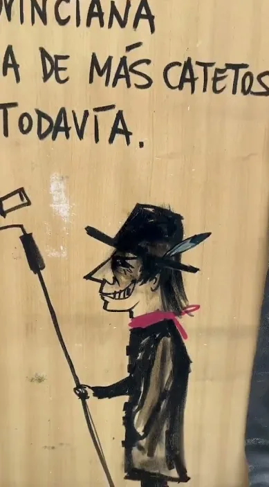 城市卡通是 (Cateto de ciudad es) – 巴塞罗那街头艺术：Francisco de Pájaro 的 Art Is Trash 视频画面