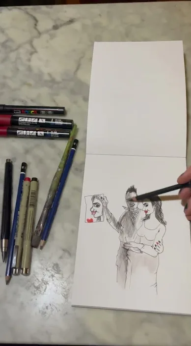 在孤独中画画 (Dibujando en soledad) – 巴塞罗那街头艺术:Francisco de Pájaro 的 Art Is Trash 视频画面