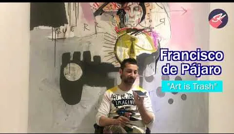 Entrevista a Seül (entrevista en Seúl) – art urbà a Barcelona: escena del vídeo d'Art Is Trash de Francisco de Pájaro