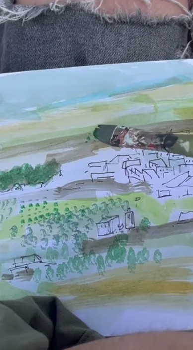 Extremadura, mein geliebtes Land (Extremadura, mi amada tierra) – Street-Art: Szene aus dem Art-Is-Trash-Video von Francisco de Pájaro