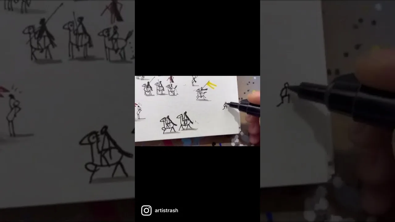 La Naturaleza Humana – arte urbano en Barcelona: escena del vídeo de Art Is Trash de Francisco de Pájaro