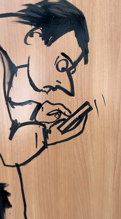 A vida fácil (La vida fácil) – arte de rua em Barcelona: cena do vídeo de Art Is Trash de Francisco de Pájaro