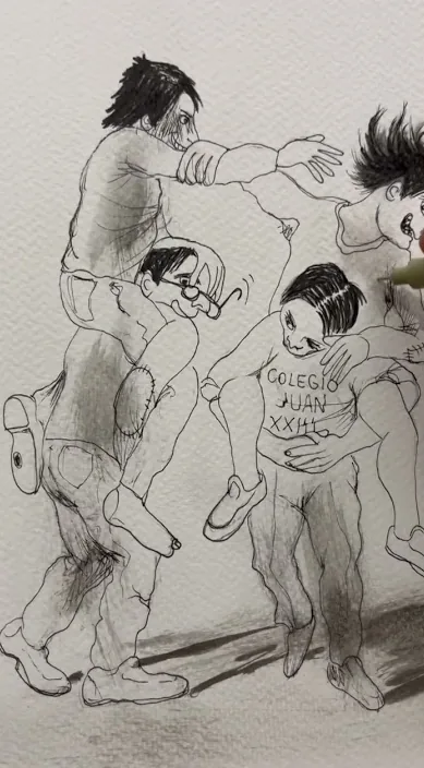 子之战 www.is (Lucha de burros www. es) – 巴塞罗那街头艺术:Francisco de Pájaro 的 Art Is Trash 视频画面