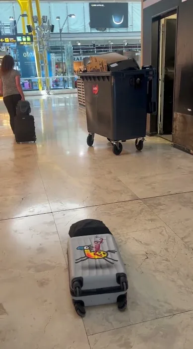 Madrid – art urbà: escena del vídeo d'Art Is Trash de Francisco de Pájaro