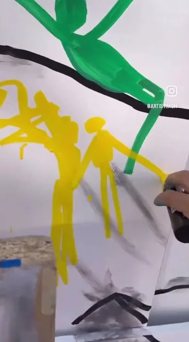我的艺术品 (Mi carácter artístico) – 巴塞罗那街头艺术：Francisco de Pájaro 的 Art Is Trash 视频画面