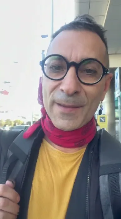 Første gang i Rom (Mi primera vez en roma) – gadekunst: scene fra Art Is Trash-videoen af Francisco de Pájaro