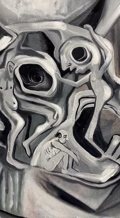 自然 (Naturaleza) – バルセロナのストリートアート:Francisco de Pájaro による Art Is Trash の動画のワンシーン