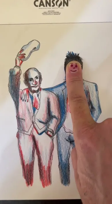 毕加索和我 (Picasso y yo) – 巴塞罗那街头艺术：Francisco de Pájaro 的 Art Is Trash 视频画面
