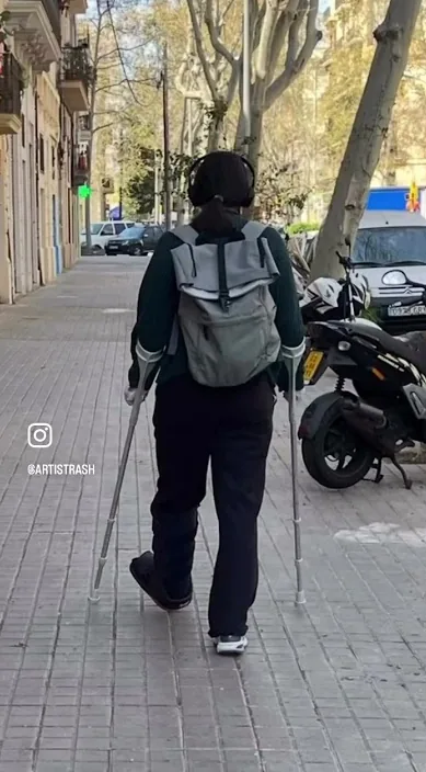 Malen, was ich sehe (Pinto lo que veo) – Street-Art in Barcelona: Szene aus dem Art-Is-Trash-Video von Francisco de Pájaro