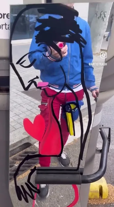 文化参考人 (Referente cultural) – 巴塞罗那街头艺术:Francisco de Pájaro 的 Art Is Trash 视频画面