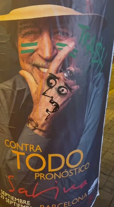 Sabine (Sabina) – Street-Art in Barcelona: Szene aus dem Art-Is-Trash-Video von Francisco de Pájaro