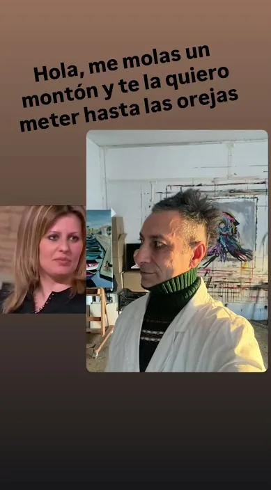 Frau, mach dir nicht den Rumpf (Señora, no te hagas la remolona) – Street-Art in Barcelona: Szene aus dem Art-Is-Trash-Video von Francisco de Pájaro