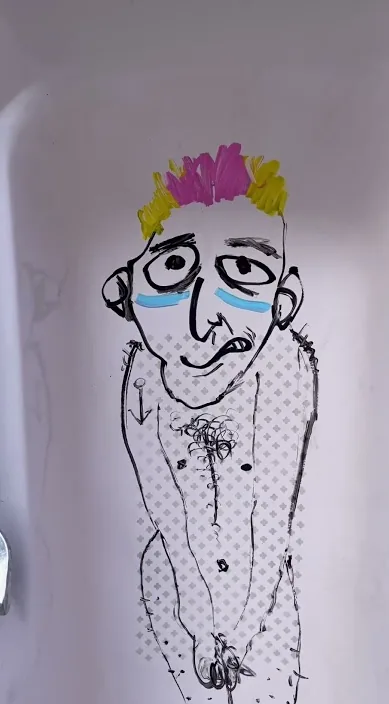 Sobreviure és (Sobrevivir es) – art urbà a Barcelona: escena del vídeo d'Art Is Trash de Francisco de Pájaro