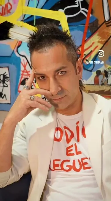 Crédito & Cash (Trash & cash) – arte de rua em Barcelona: cena do vídeo de Art Is Trash de Francisco de Pájaro